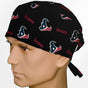 Houston Texans Black Surgeon Scrub Cap