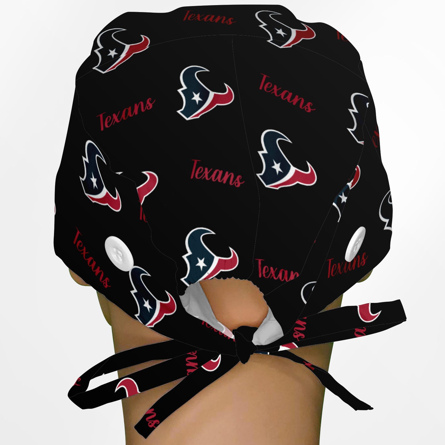 Houston Texans Black Surgeon Scrub Cap