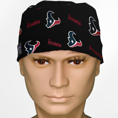 Houston Texans Black Surgeon Scrub Cap