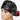 Houston Texans Black Splatter Ponytail Scrub Cap