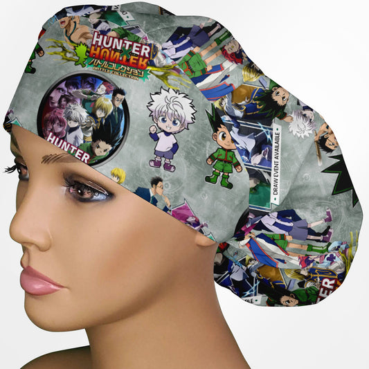 Hunter X Hunter Bouffant Scrub Cap