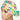 Ice Cream Drip Ponytail Scrub Cap