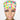 Ice Cream Drip Ponytail Scrub Cap
