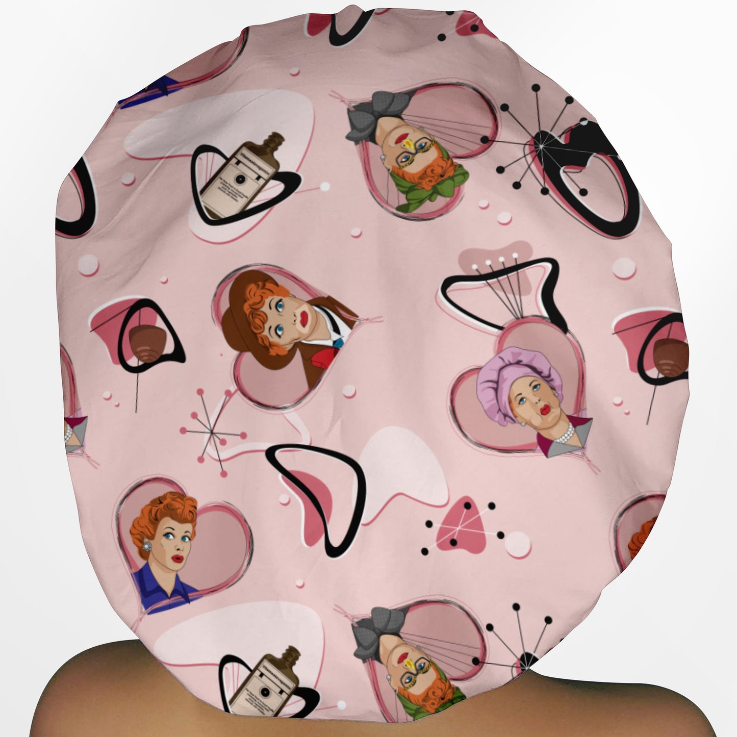 I Love Lucy Bouffant Scrub Cap