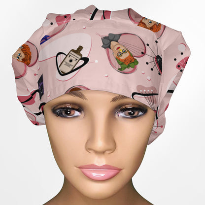 I Love Lucy Bouffant Scrub Cap