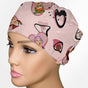 I Love Lucy Low-Tie Surgeon Scrub Cap