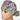 Invader Zim Ponytail Scrub Cap