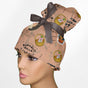 It Rubs The Lotion High Bun Ponytail Scrub Cap