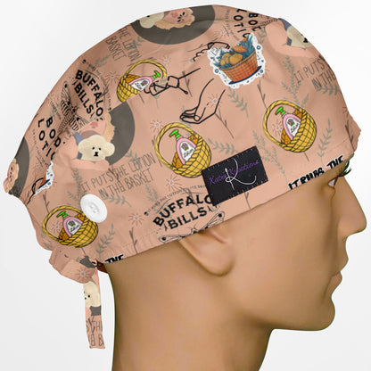 It Rubs The Lotion Surgeon Scrub Cap