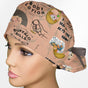 It Rubs The Lotion Ponytail Scrub Cap