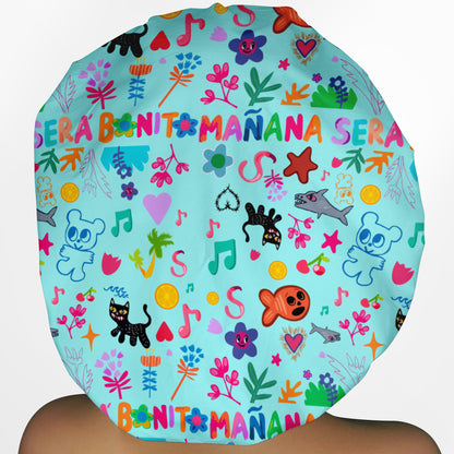 Karol G Art Bouffant Scrub Cap