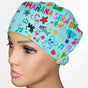 Karol G Art Low-Tie Surgeon Scrub Cap