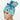 Karol G Art High Bun Ponytail Scrub Cap