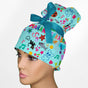 Karol G Art High Bun Ponytail Scrub Cap