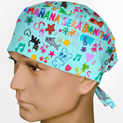 Karol G Art Surgeon Scrub Cap