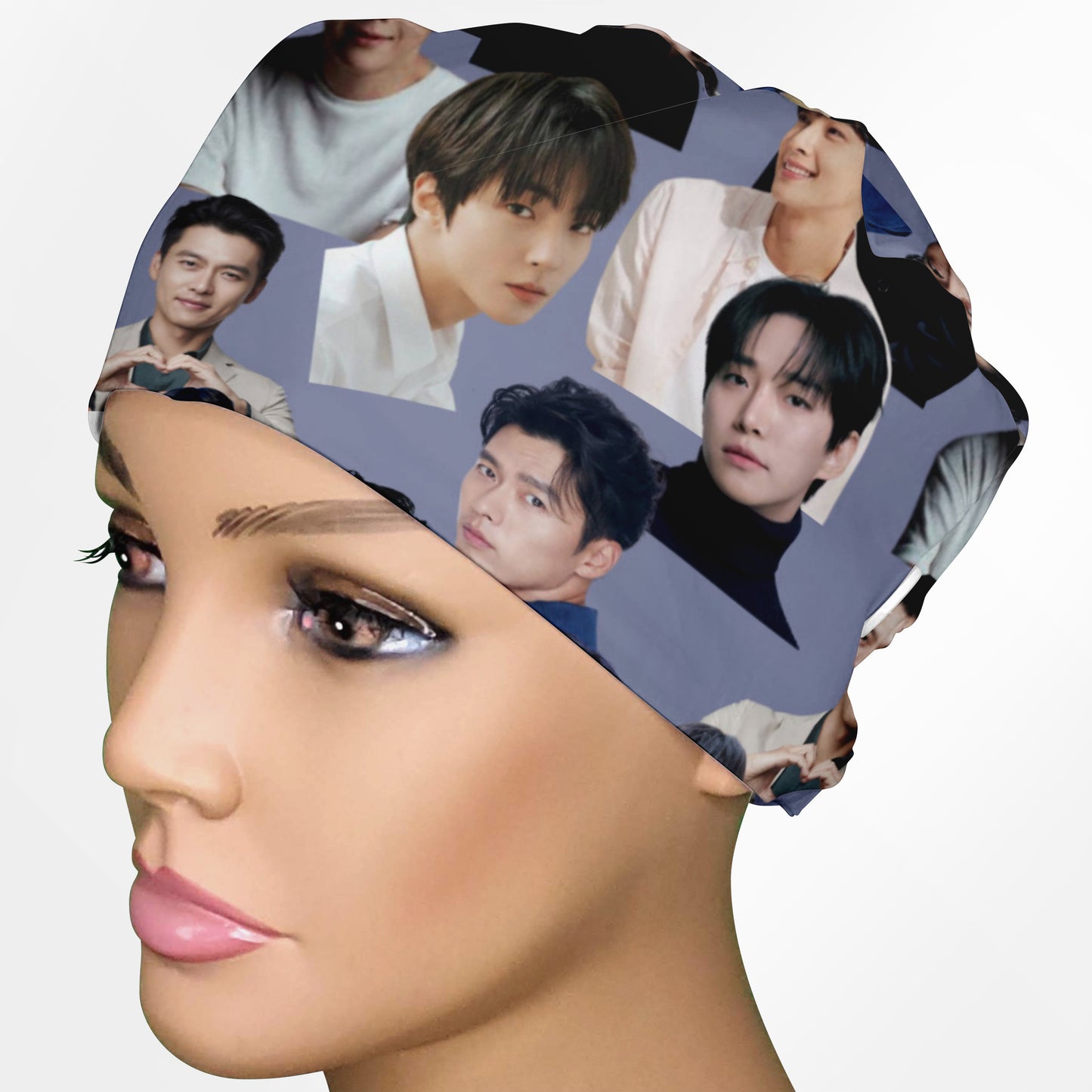 K-Drama Heartthrobs Low-Tie Surgeon Scrub Cap