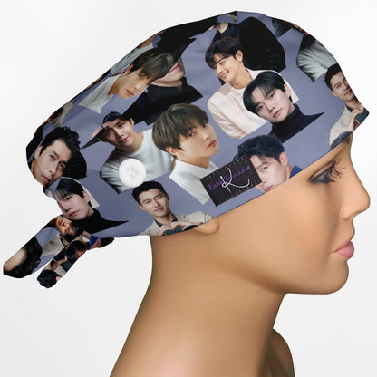 K-Drama Heartthrobs Low-Tie Surgeon Scrub Cap