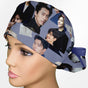 K-Drama Heartthrobs Ponytail Scrub Cap