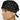 The V - Black Surgeon Scrub Cap