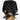 The V - Black Surgeon Scrub Cap