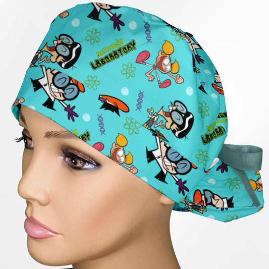 Lab Boy Ponytail Scrub Cap