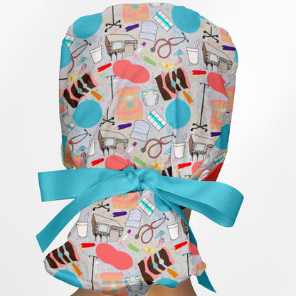Labor And Delivery Ponytail Scrub Cap