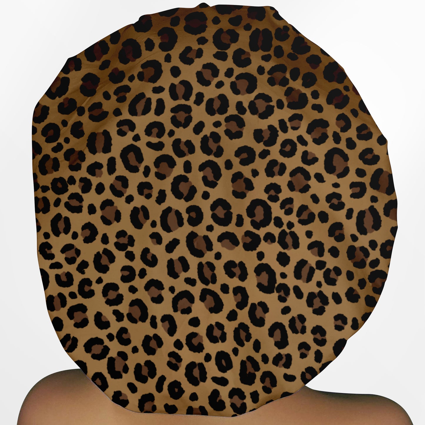 Leopard Print Bouffant Scrub Cap