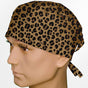 Leopard Print Surgeon Scrub Cap