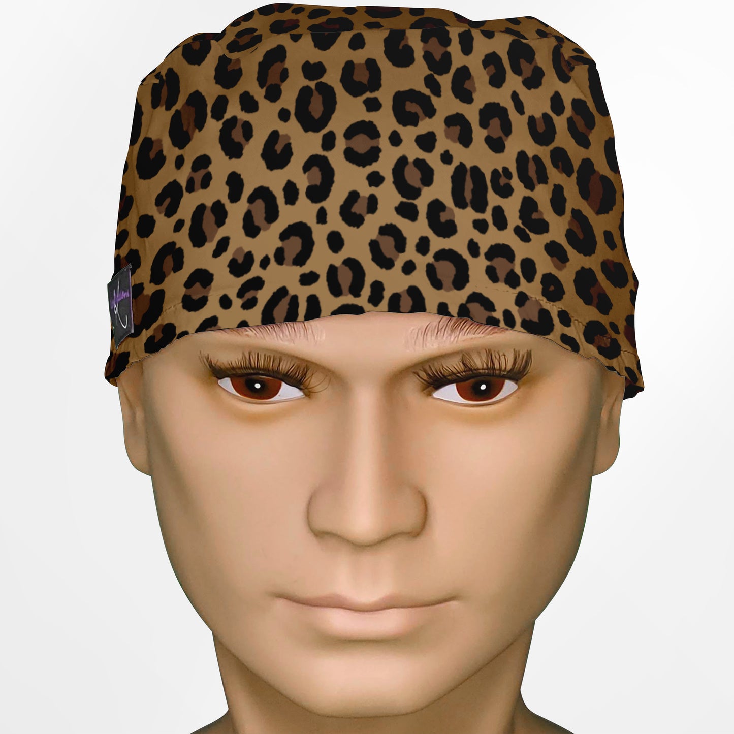 Leopard Print Surgeon Scrub Cap