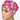 Lisa Frank Low-Tie Surgeon Scrub Cap