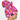 Lisa Frank High Bun Ponytail Scrub Cap