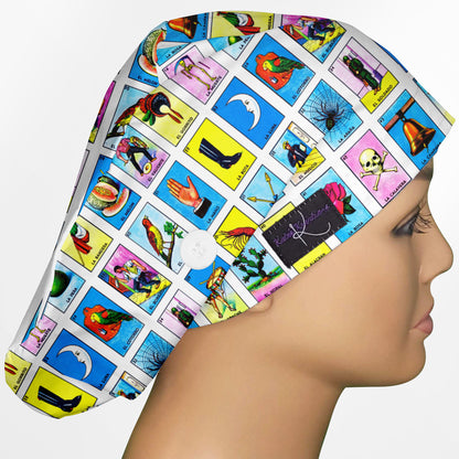 Loteria Euro Scrub Cap