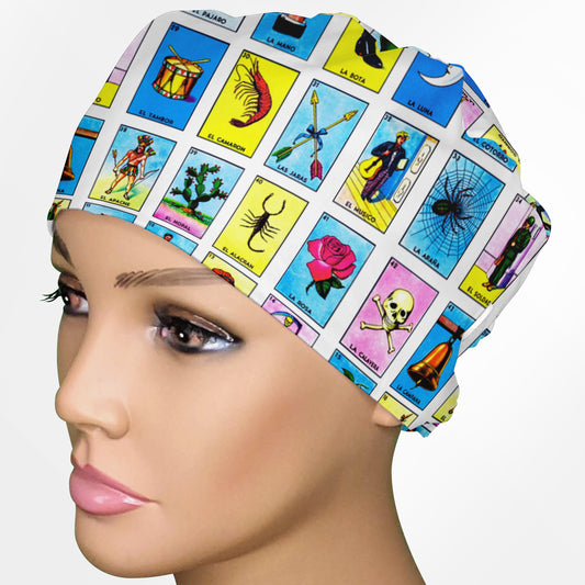 Loteria Low-Tie Surgeon Scrub Cap