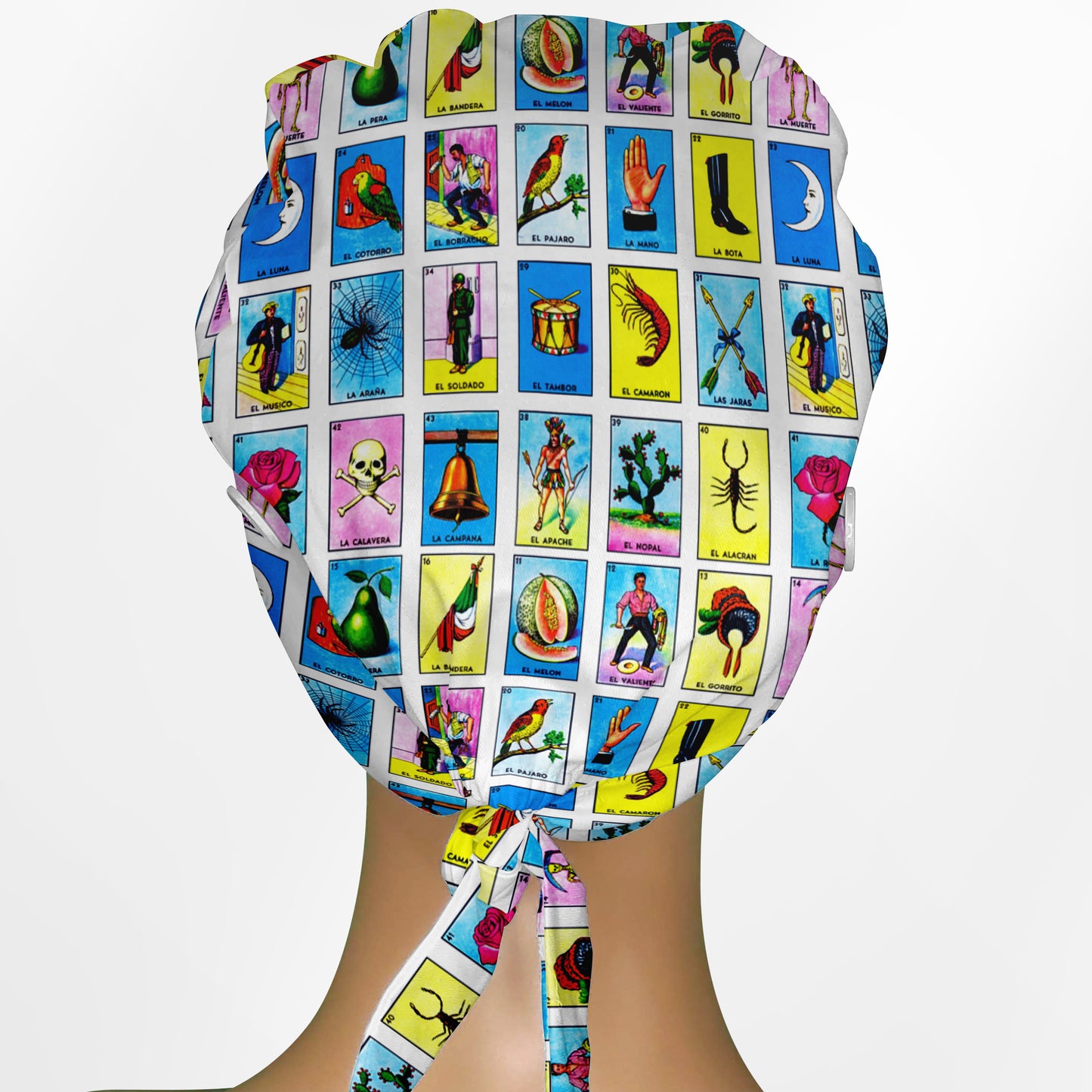Loteria Low-Tie Surgeon Scrub Cap