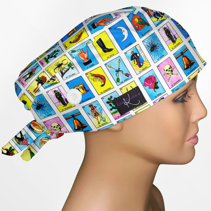 Loteria Low-Tie Surgeon Scrub Cap