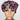 Magenta Witch Bouffant Scrub Cap