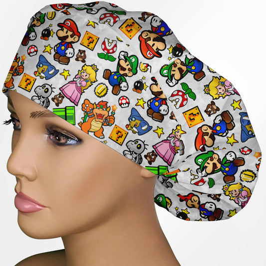 Plumber Power Bouffant Scrub Cap