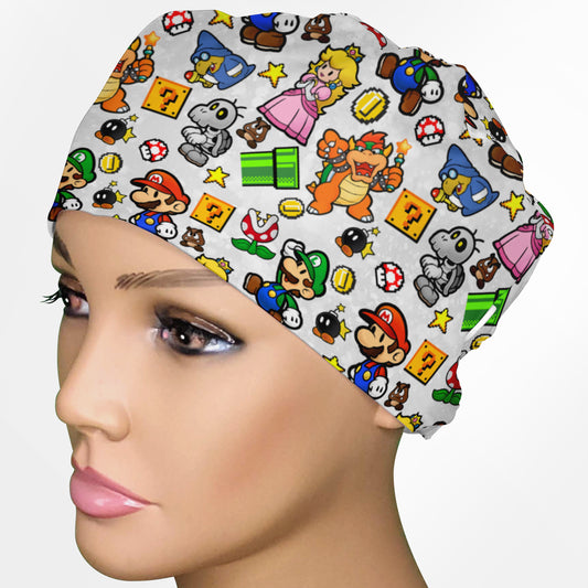 Plumber Power Low-Tie Surgeon Scrub Cap