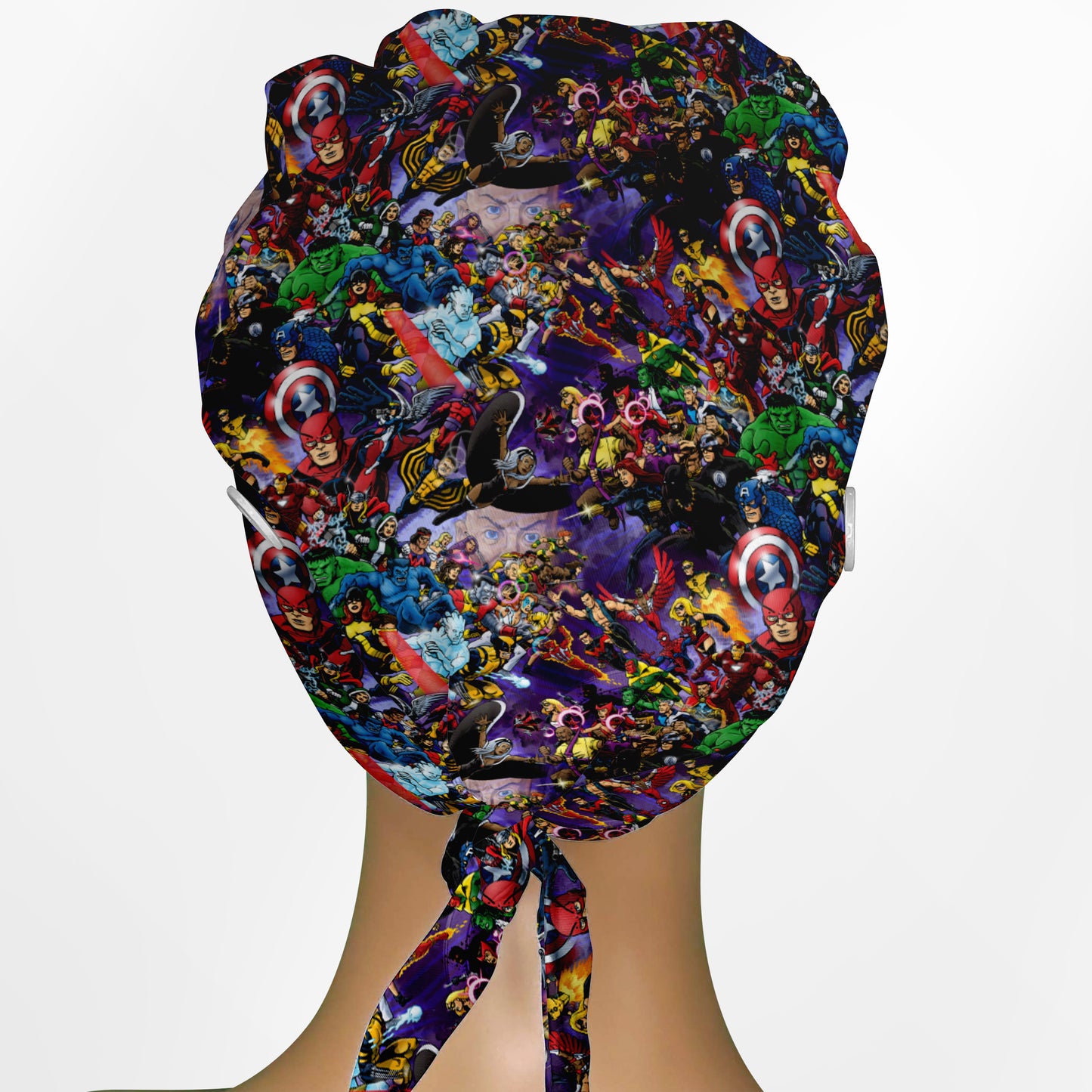 Fanfinity (old school) Low-Tie Surgeon Scrub Cap