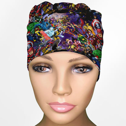 Fanfinity (old school) Low-Tie Surgeon Scrub Cap