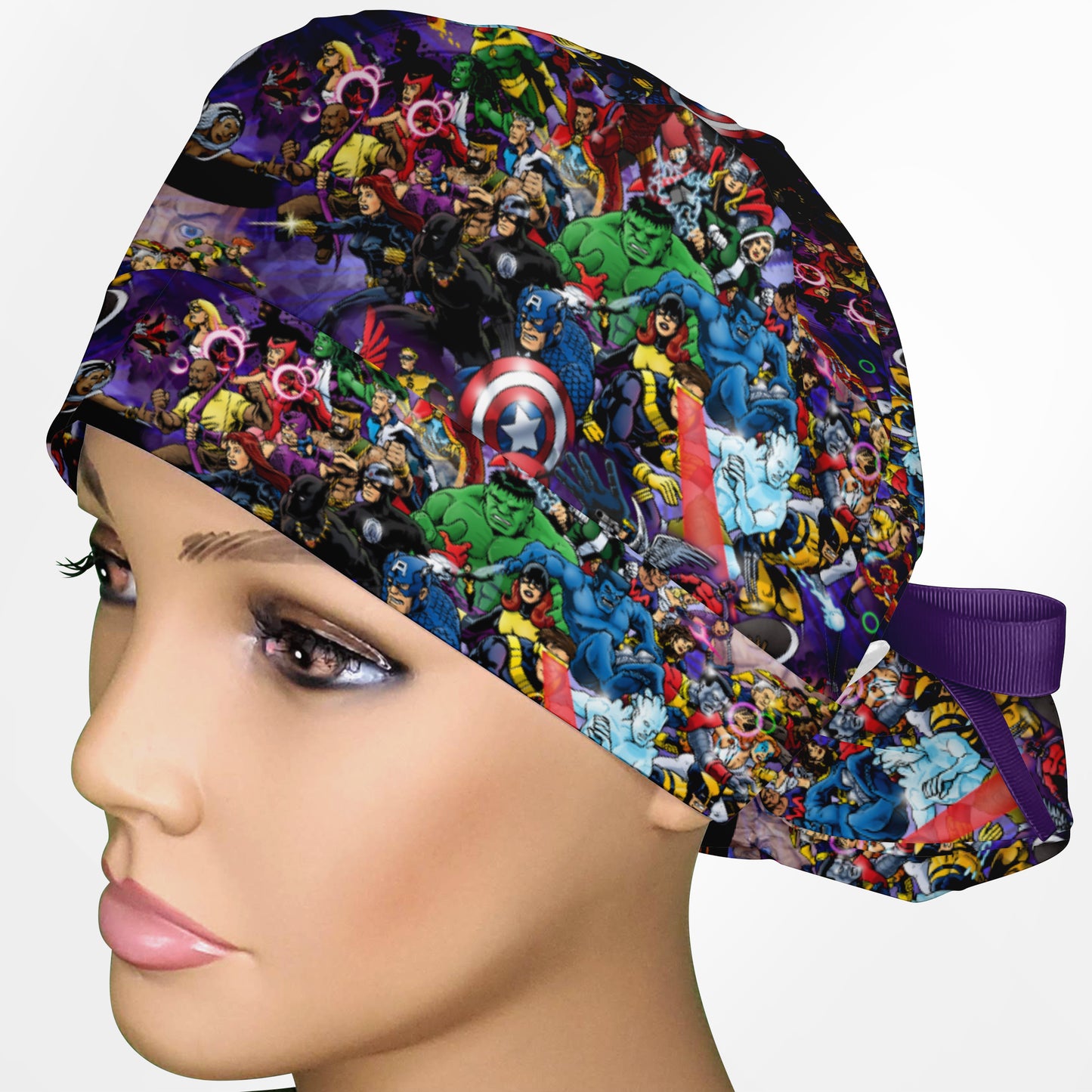 Fanfinity (old school) Ponytail Scrub Cap