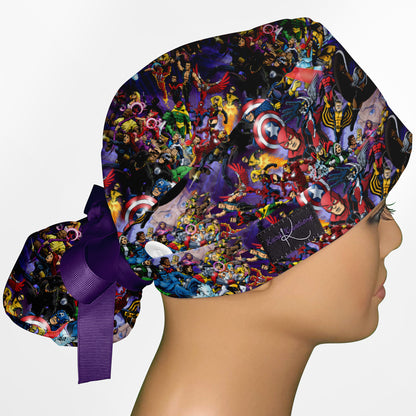 Fanfinity (old school) Ponytail Scrub Cap
