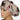 Mooey Christmas Bouffant Scrub Cap