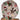 Mooey Christmas Bouffant Scrub Cap