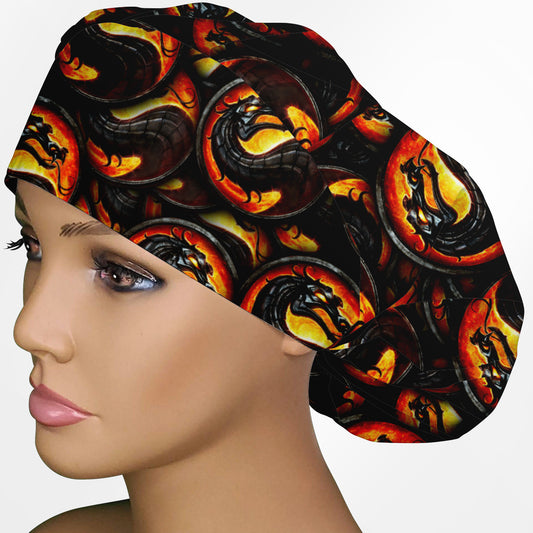 Finish Him Energy Bouffant Scrub Cap