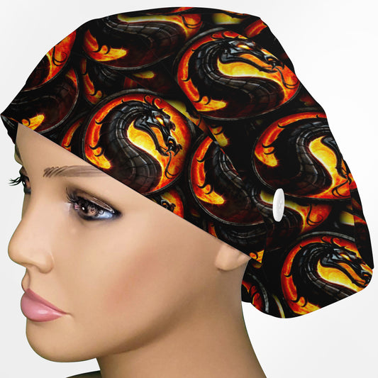 Finish Him Energy Euro Scrub Cap