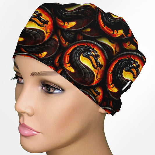 Finish Him Energy Low-Tie Surgeon Scrub Cap