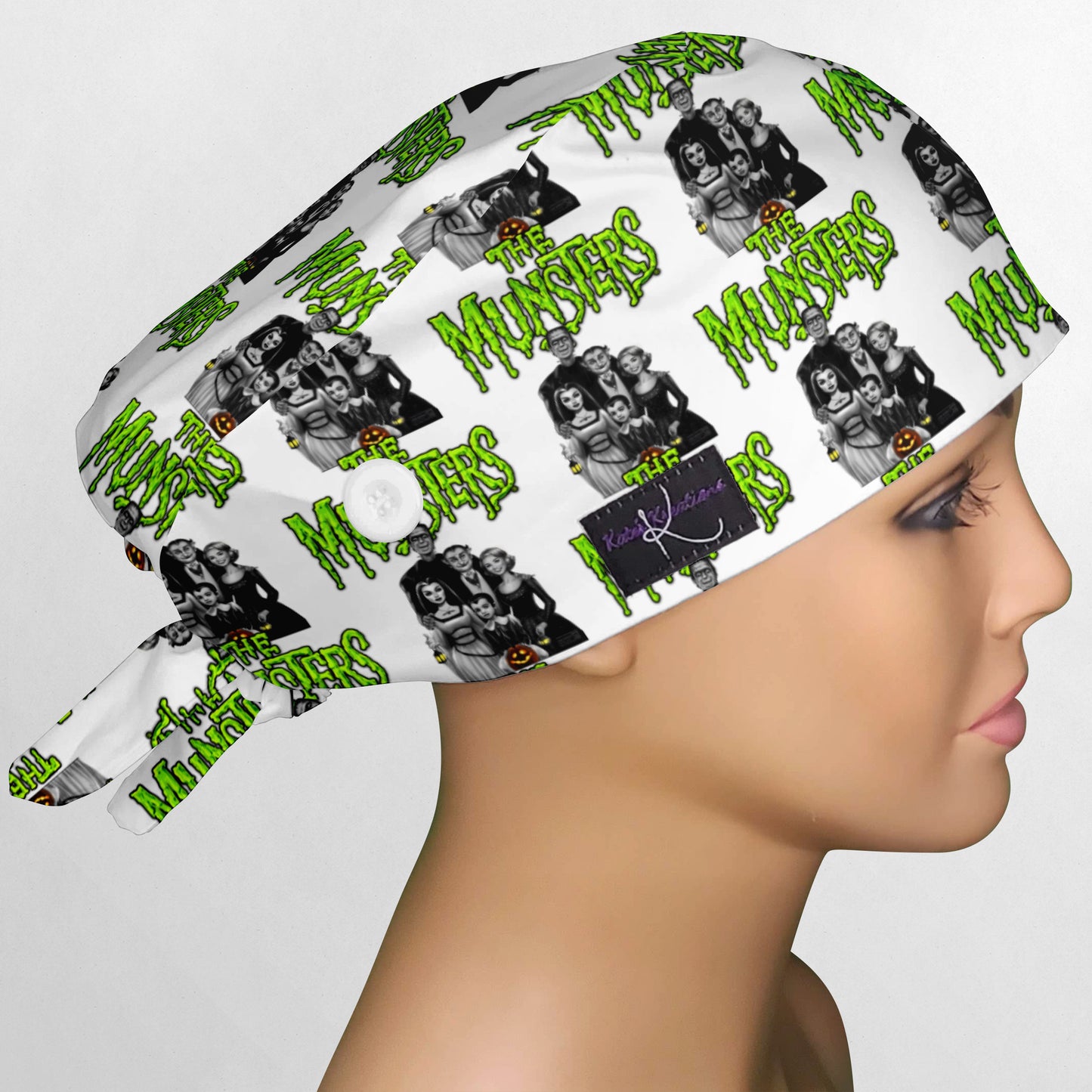 The Munsters Low-Tie Surgeon Scrub Cap