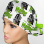 The Munsters Ponytail Scrub Cap