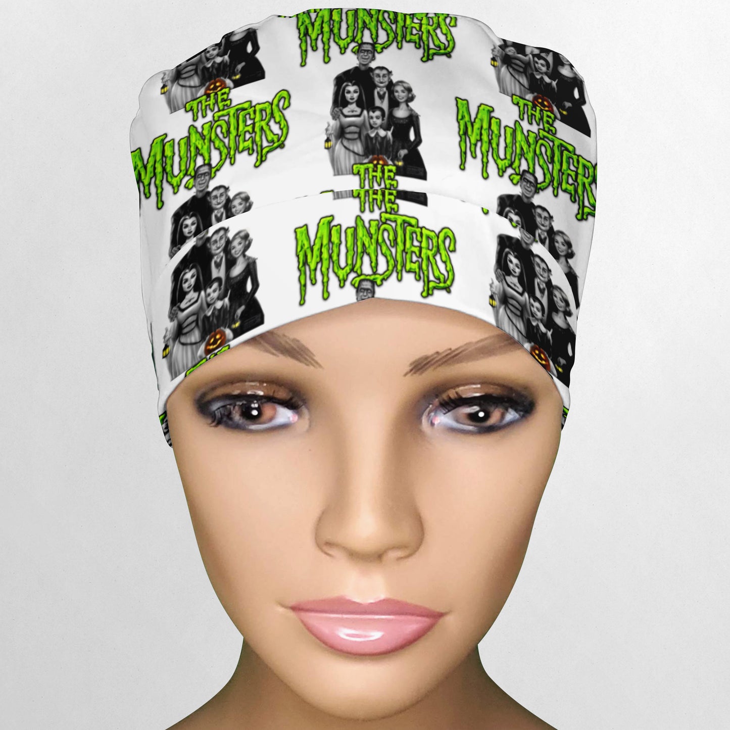 The Munsters Ponytail Scrub Cap